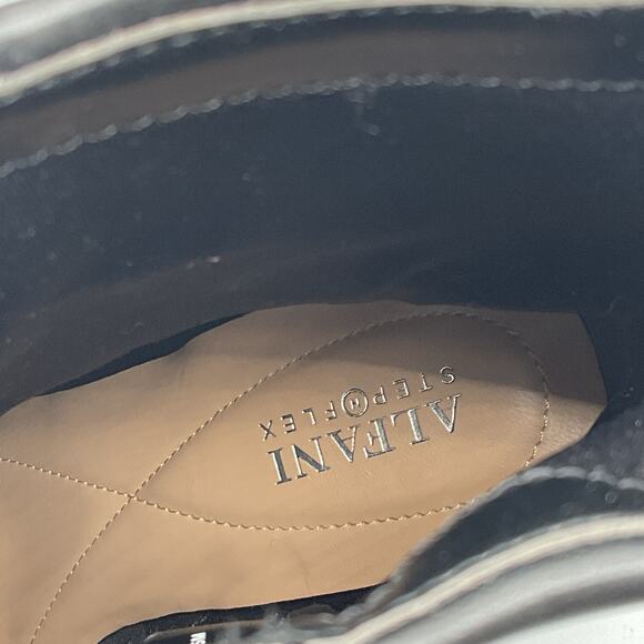 NEW Alfani Women’s Ajojo Mixed Media Booties Black Size 8.5M - Picture 6 of 10